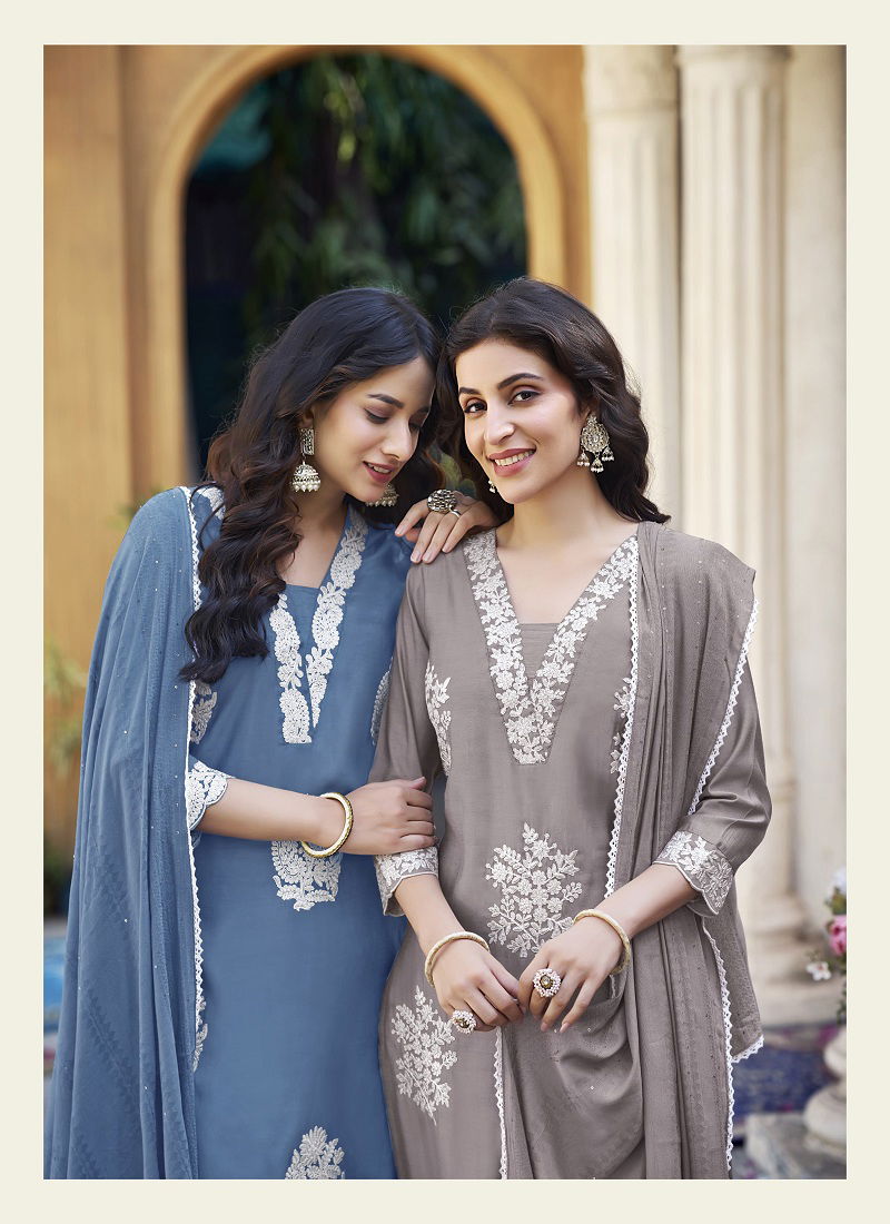 Erika By Karissa Premium Pure Viscose Designer Kurti With Bottom Wholesale Shop In Surat Catalog